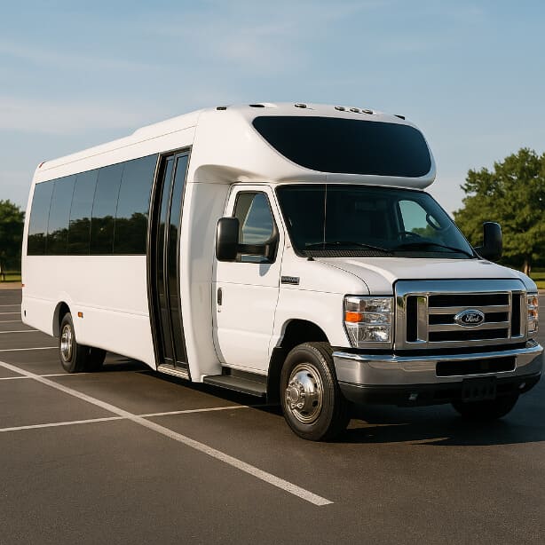 Charter Bus Rental Cupertino 20 Passenger Minibus