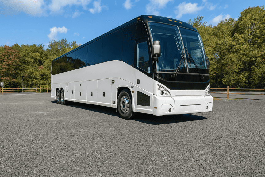 picture of Charter Bus Rental Cupertino coach bus