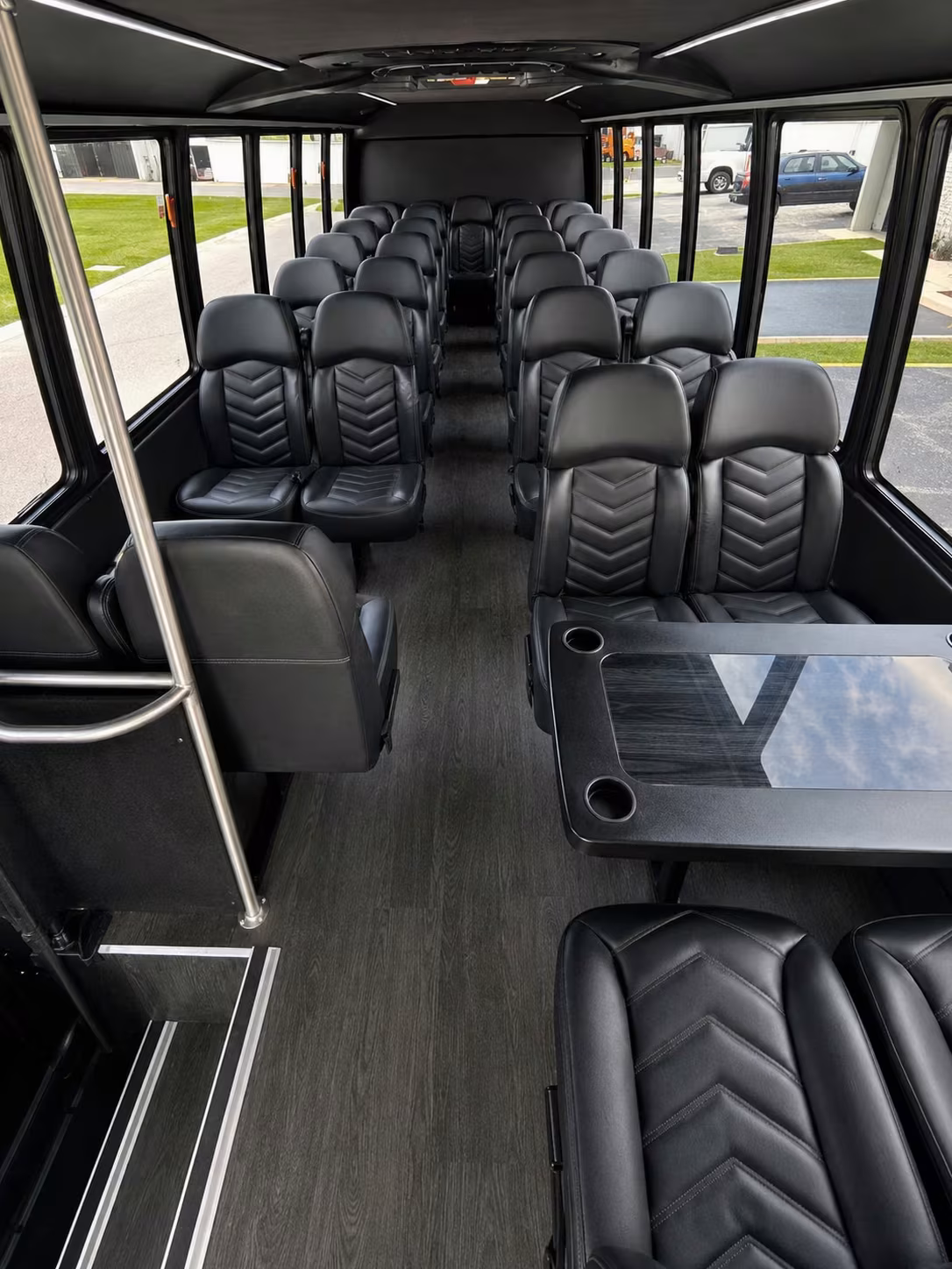20 passenger minibus inside