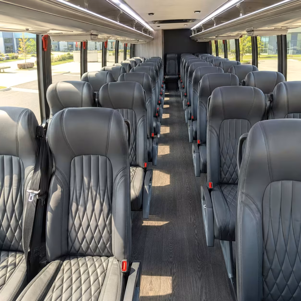 30 passenger minibus inside
