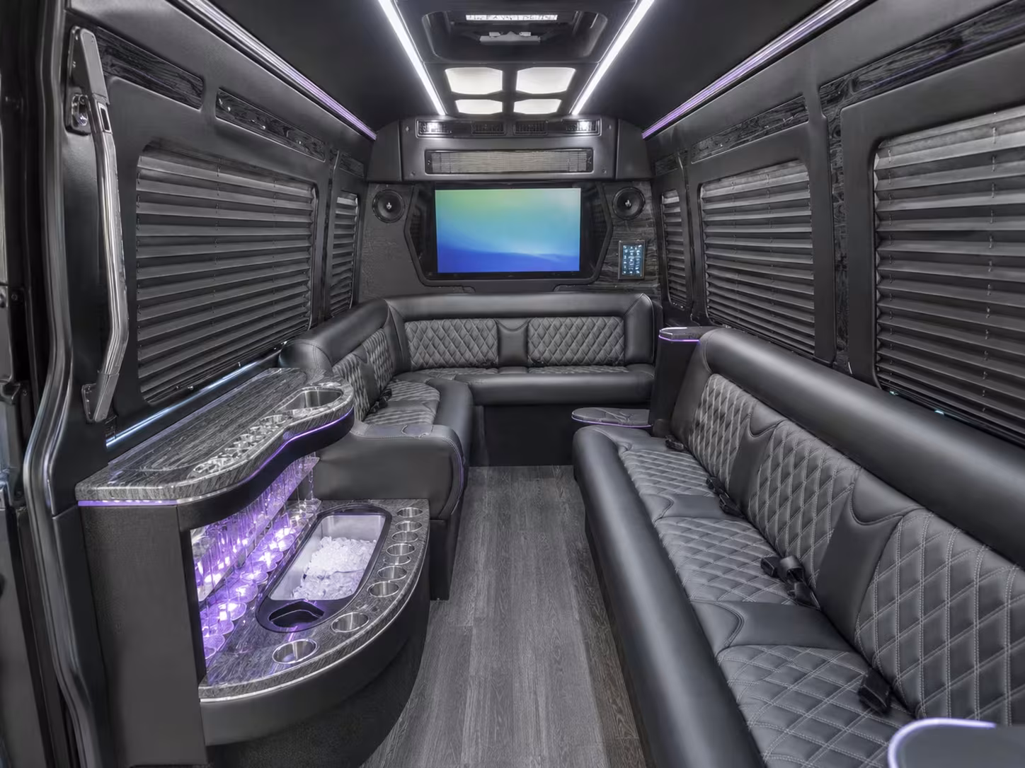 sprinter limousine inside