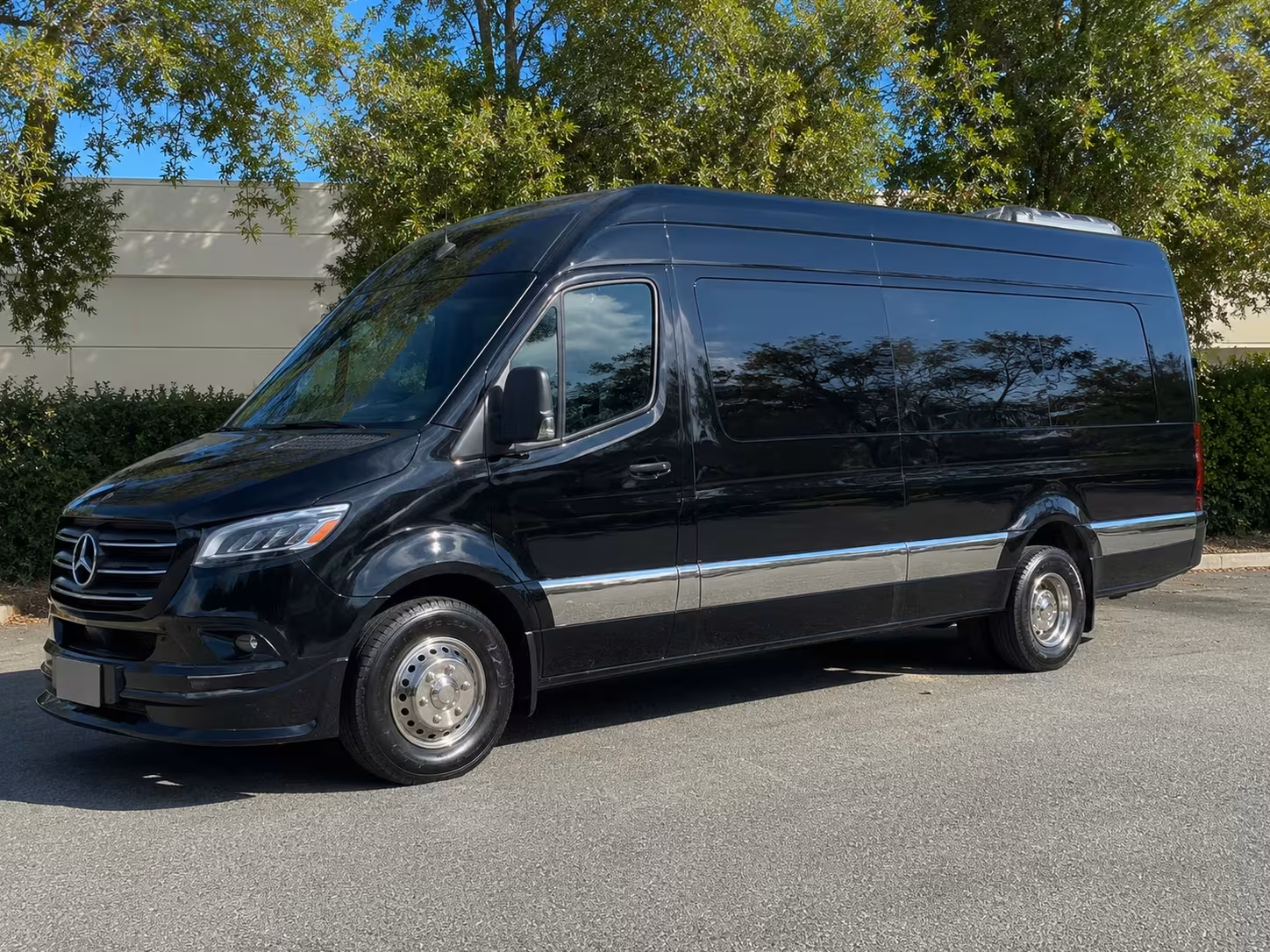 sprinter van with driver